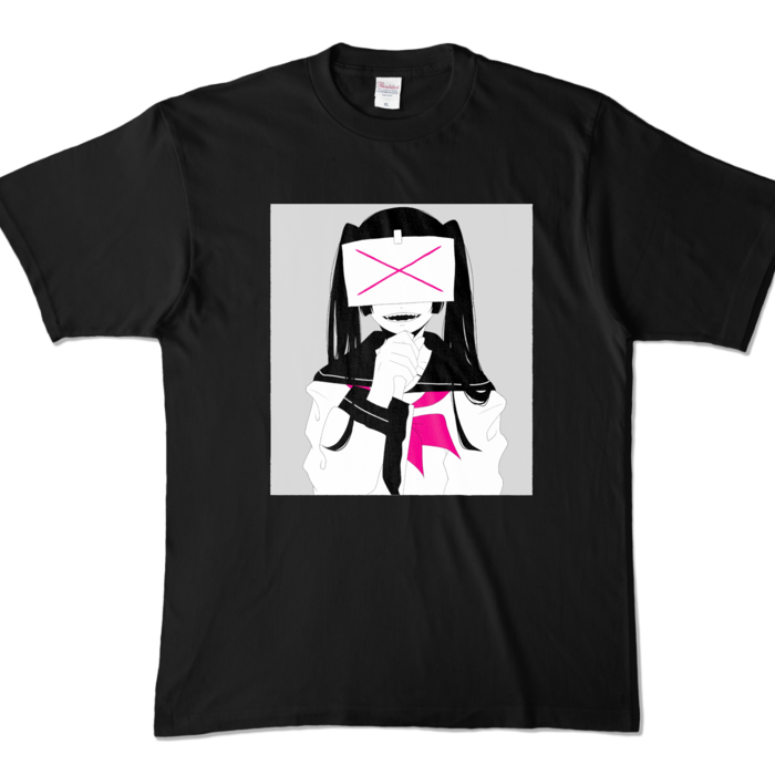 カラーTシャツ - XL - ブラック (濃色)