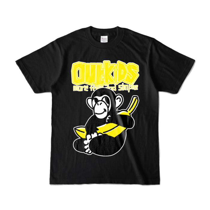 カラーTシャツ - S - ブラック (濃色)