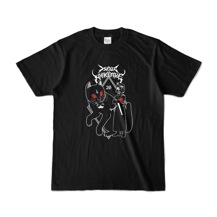 NGothic002Tシャツ - S - ブラック (濃色)