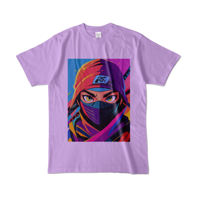 カラーTシャツ - L - ライトパープル (淡色)