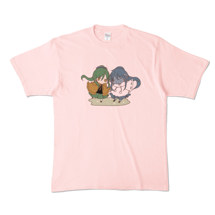 カラーTシャツ - XL - ライトピンク (淡色)