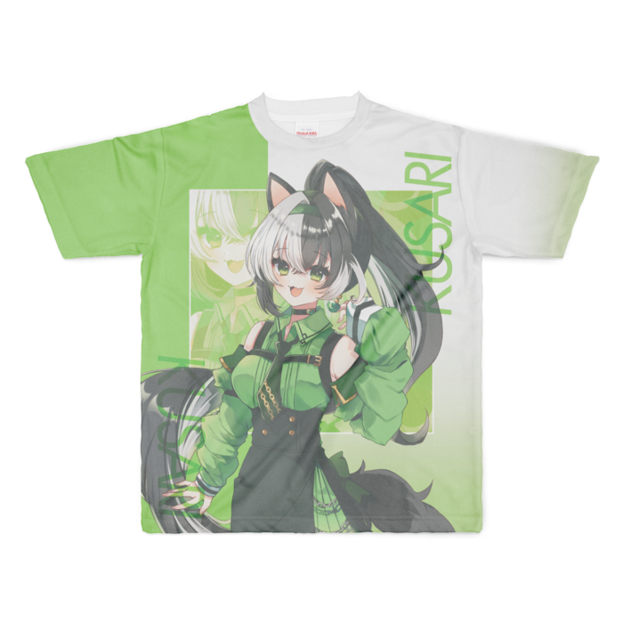 フルグラフィックTシャツ - XL - 両面印刷