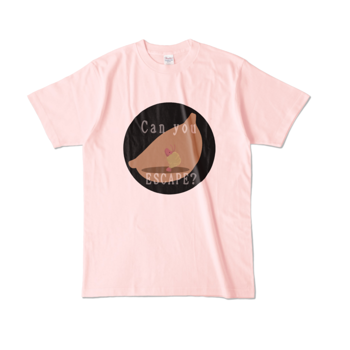 カラーTシャツ - L - ライトピンク (淡色)