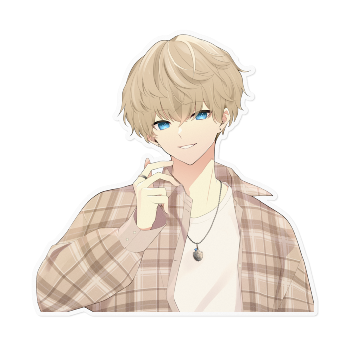 ステッカー（ホワイト） - 160 x 160 (mm)