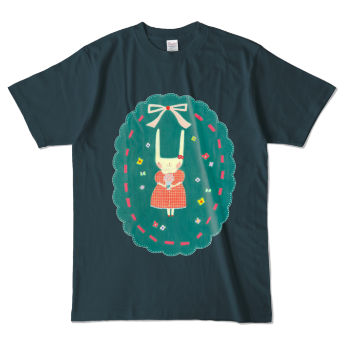 カラーTシャツ - L - デニム (濃色)