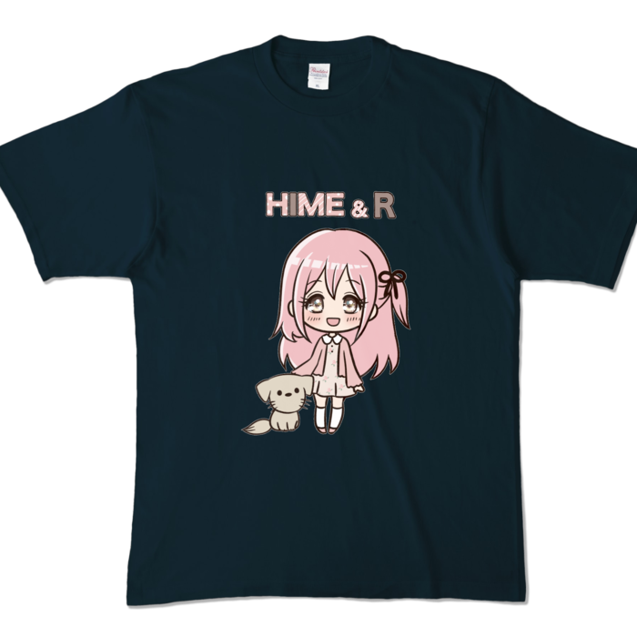 カラーTシャツ - XL - ネイビー (濃色)