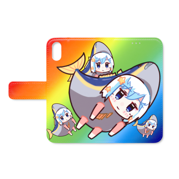 手帳型iPhoneケース - iPhone XS / X - ストラップ穴 なし