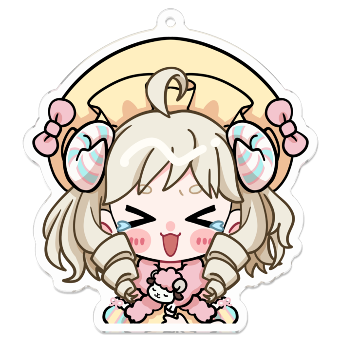 アクリルキーホルダー≪大≫／ばくわらメア