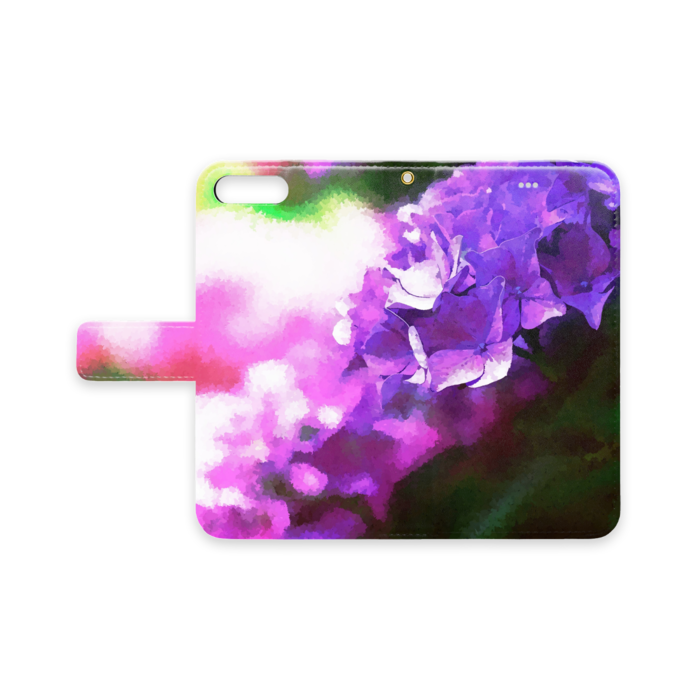 手帳型iPhoneケース - iPhone 7 Plus / 8 Plus - ストラップ穴 あり