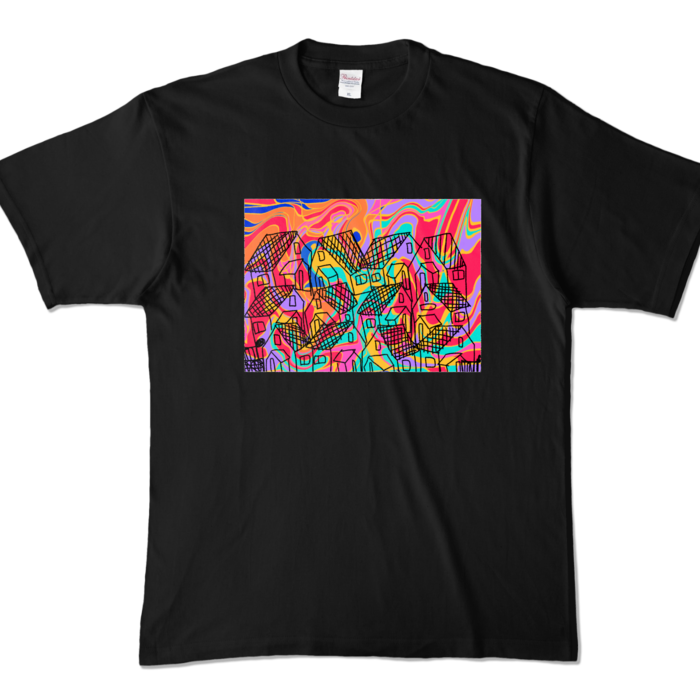 カラーTシャツ - XL - ブラック (濃色)