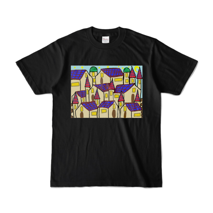 カラーTシャツ - S - ブラック (濃色)