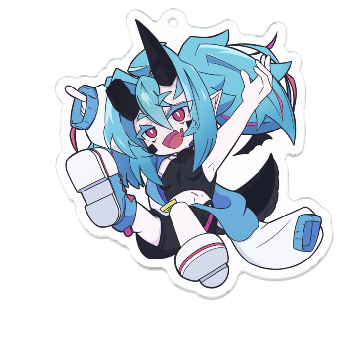 アクリルキーホルダー - 70 x 70 (mm)