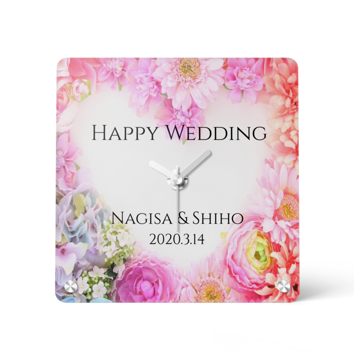 アクリル時計 - 150x150mm