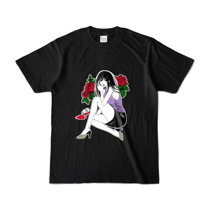 カラーTシャツ - S - ブラック (濃色)