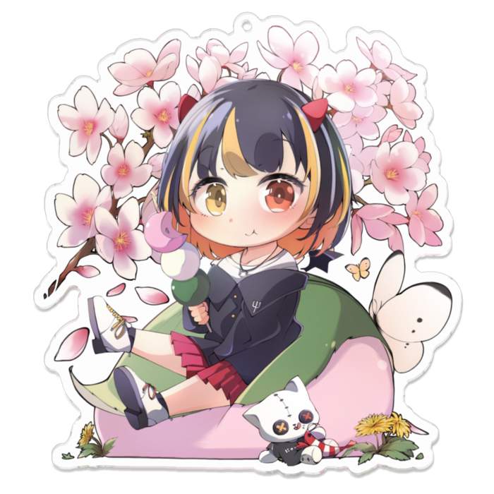 アクリルキーホルダー - 100 x 100 (mm)