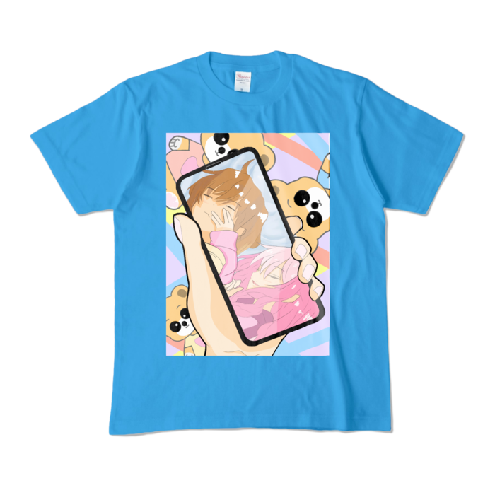カラーTシャツ - M - ターコイズ (濃色)