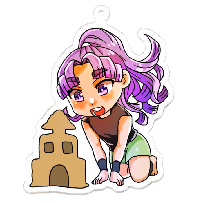 アクリルキーホルダー - 70 x 70 (mm)