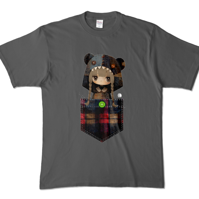 カラーTシャツ - XL - チャコール (濃色)