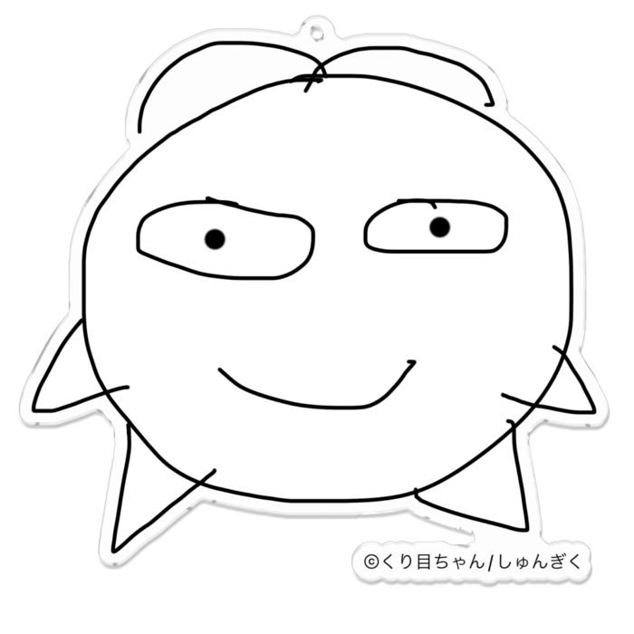 アクリルキーホルダー(コーティング) - 100 x 100 (mm)