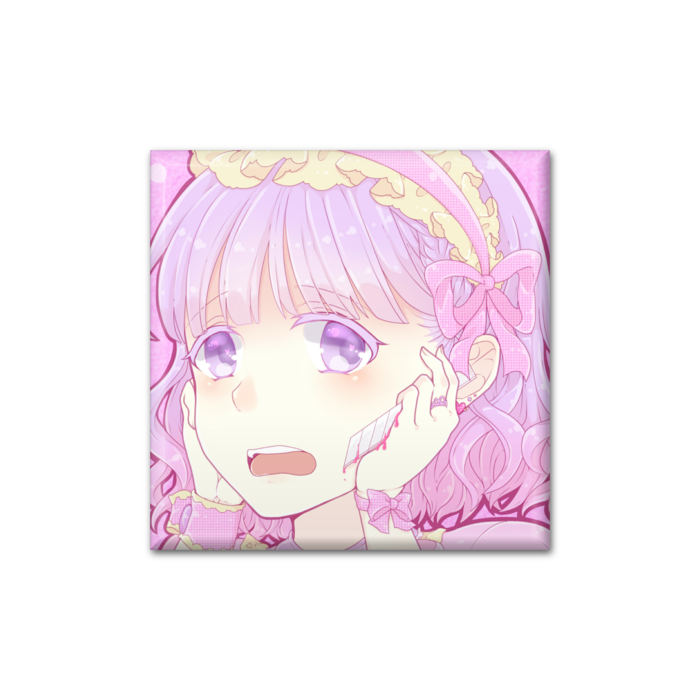 病みかわ ゆめかわ あの子シリーズ缶バッジ 愛すべき女の子たちの精神 Booth