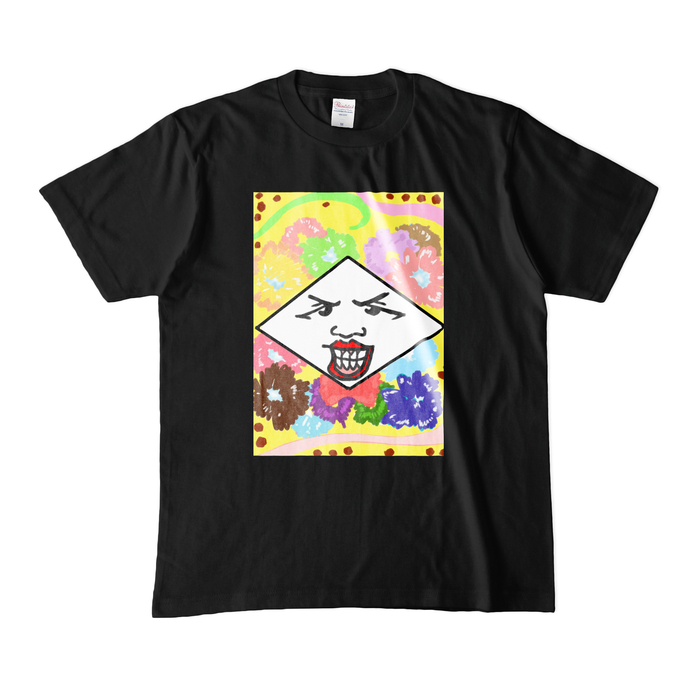 カラーTシャツ(濃色) - M - ブラック