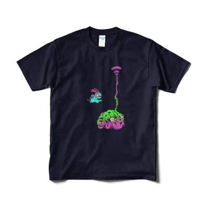 Tシャツ(短納期) - M - ネイビー(4)