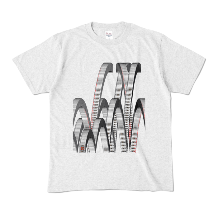 カラーTシャツ - M - アッシュ (淡色)