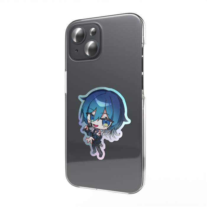 オーロラスマホステッカー - 縦