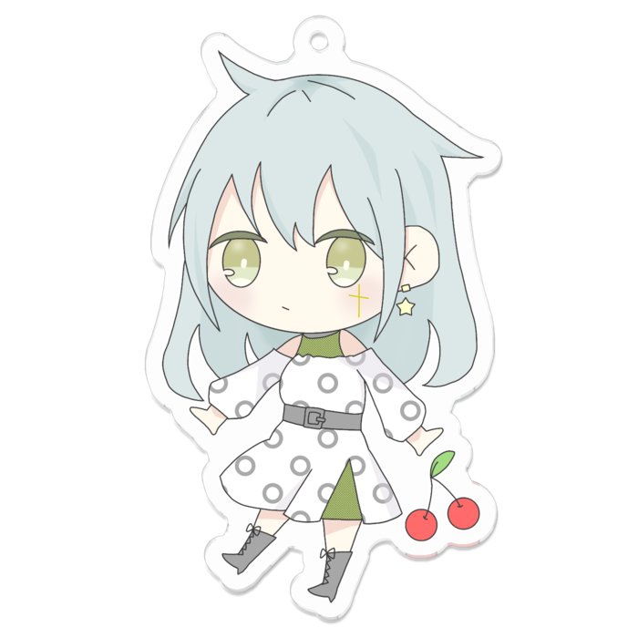 アクリルキーホルダー - 70 x 70 (mm)