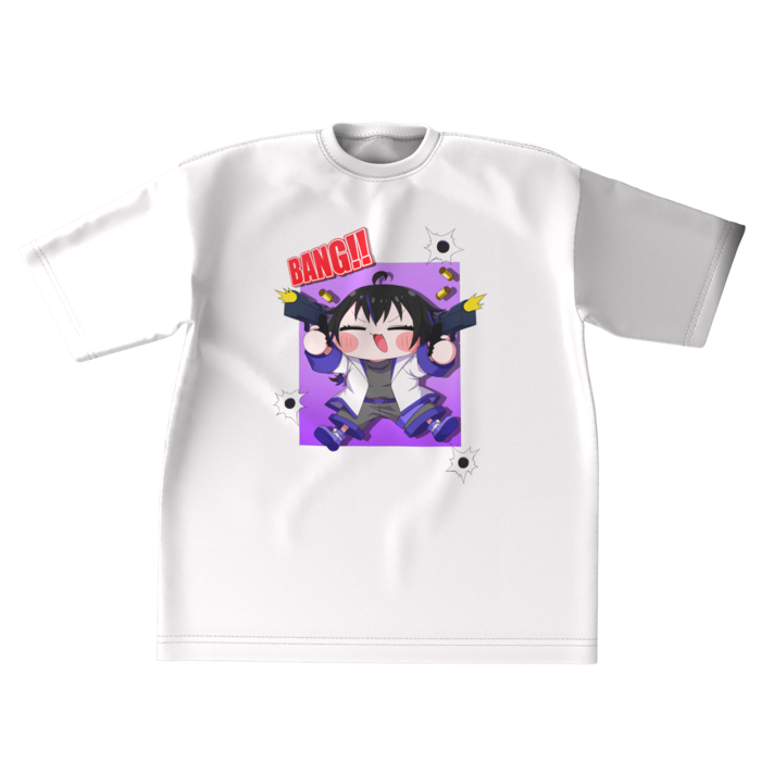 ビッグシルエットTシャツ - XL - 正面(1)