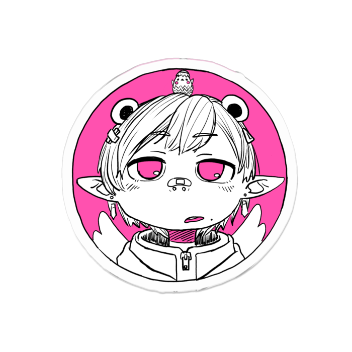 アクリルバッジ - 50 x 50 (mm)