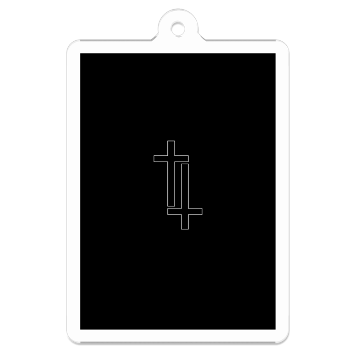 アクリルキーホルダー - 50 x 50 (mm)