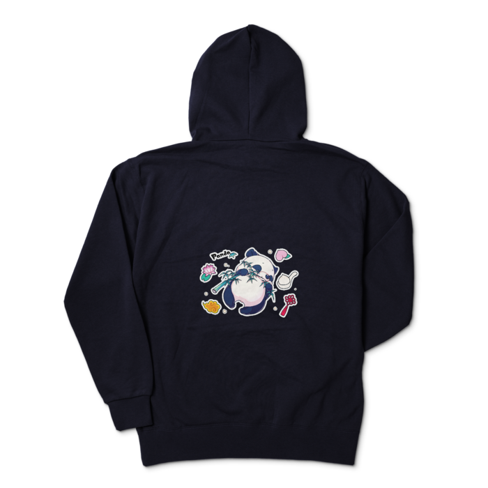 ジップパーカー - XL - ネイビー