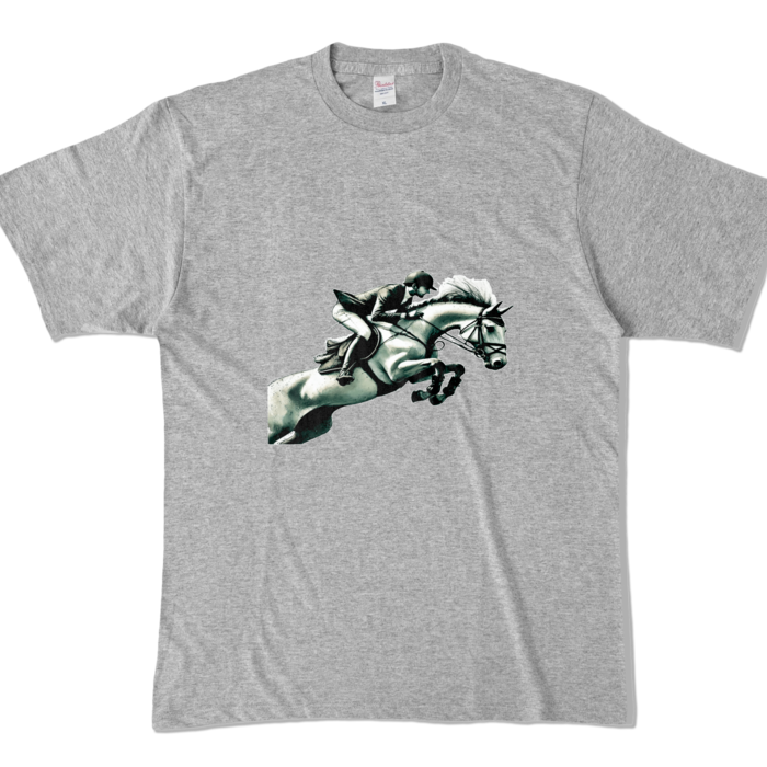 カラーTシャツ - XL - 杢グレー (濃色)