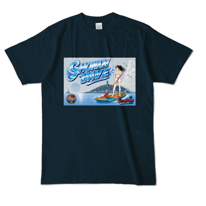 カラーTシャツ - L - ネイビー (濃色)