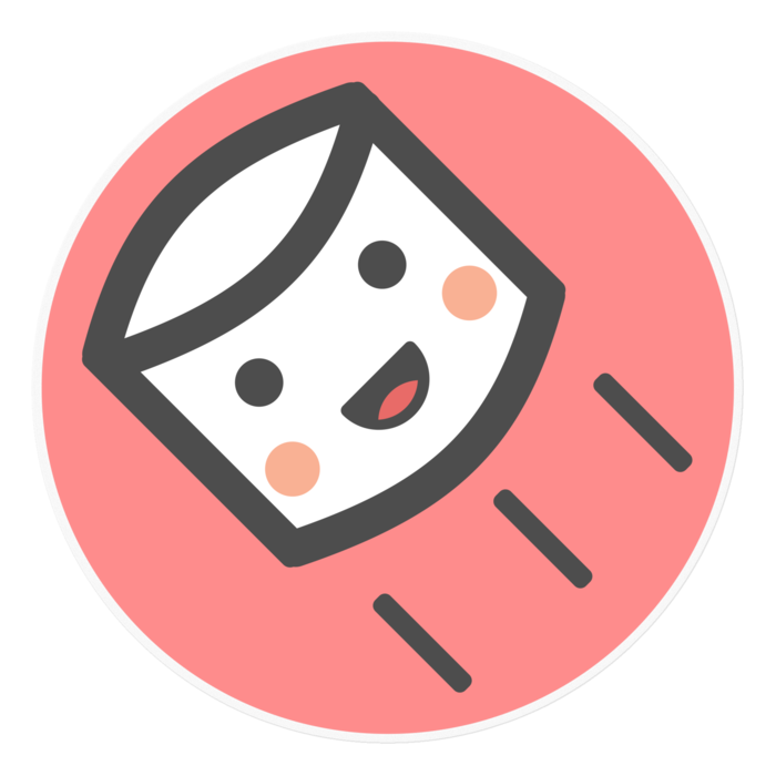 ステッカー - 160 x 160 (mm)