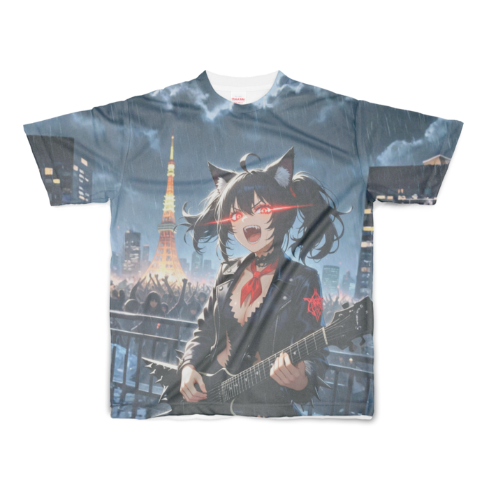 フルグラフィックTシャツ - S - 正面印刷のみ