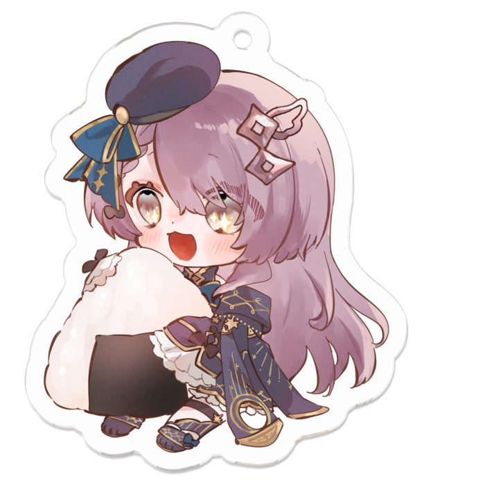 アクリルキーホルダー - 50 x 50 (mm)