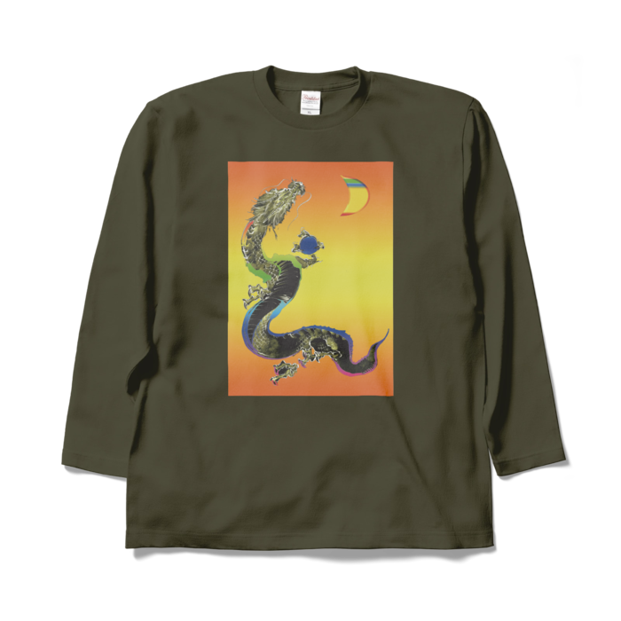 ロングスリーブTシャツ - XL - アーミーグリーン