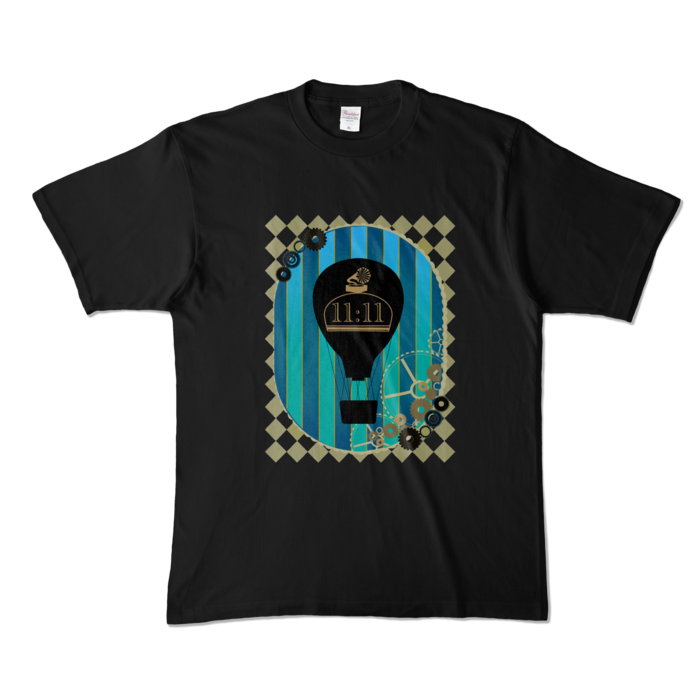 カラーTシャツ - XL - ブラック (濃色)