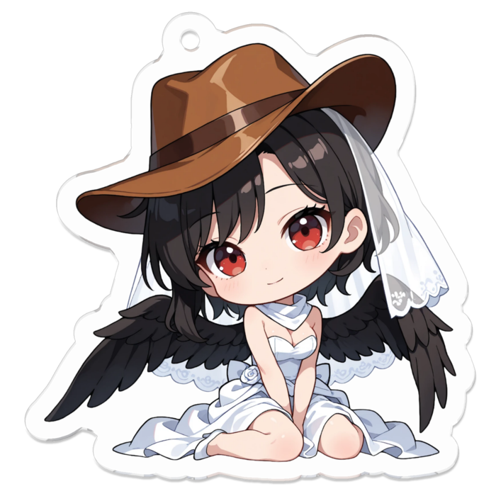 アクリルキーホルダー - 50 x 50 (mm)(キャラのみ)