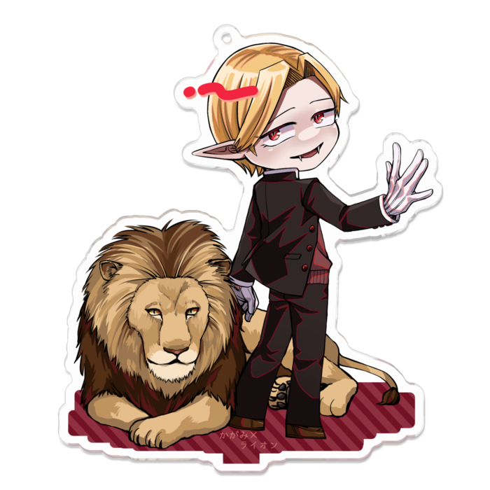 アクリルキーホルダー - 100 x 100 (mm)