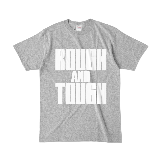 カラーTシャツ - L - 杢グレー (濃色)