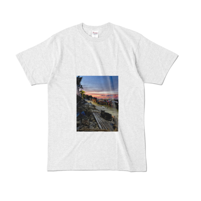 カラーTシャツ - L - アッシュ (淡色)
