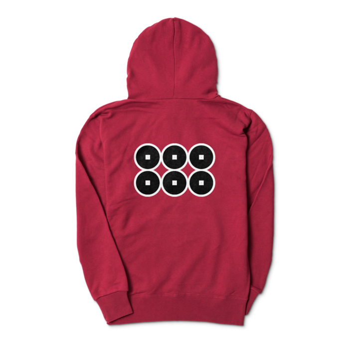 パーカー - S - バーガンディ