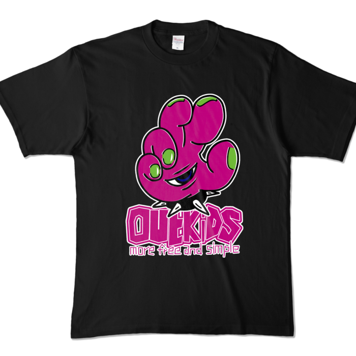 カラーTシャツ - XL - ブラック (濃色)