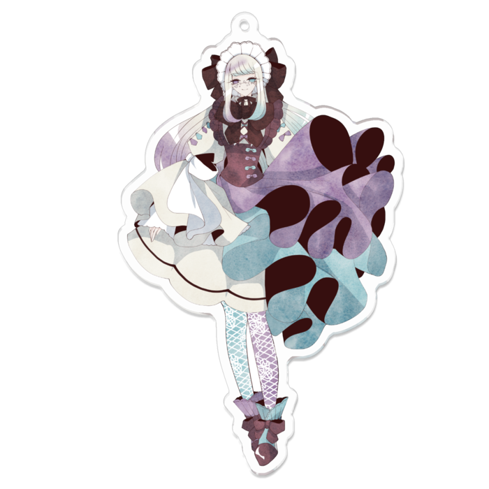 アクリルキーホルダー - 100 x 100 (mm)