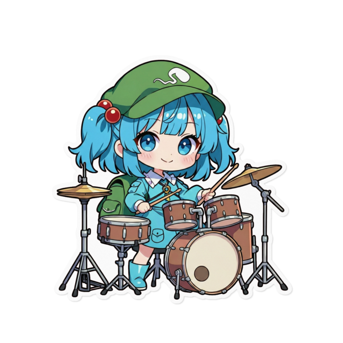 ステッカー - 160 x 160 (mm)(キャラのみ)