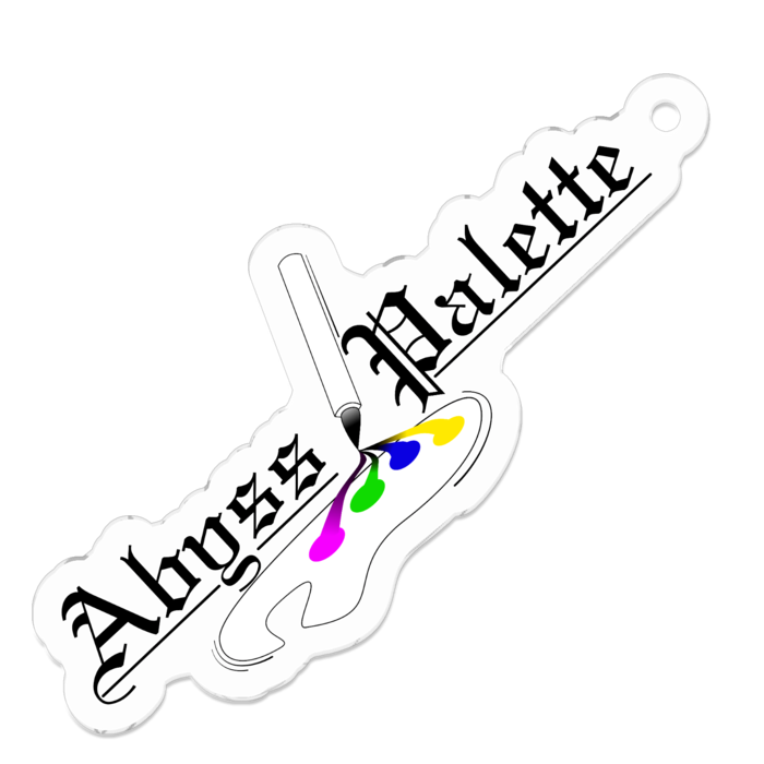 小アクリルキーホルダー - 50 x 50 (mm)