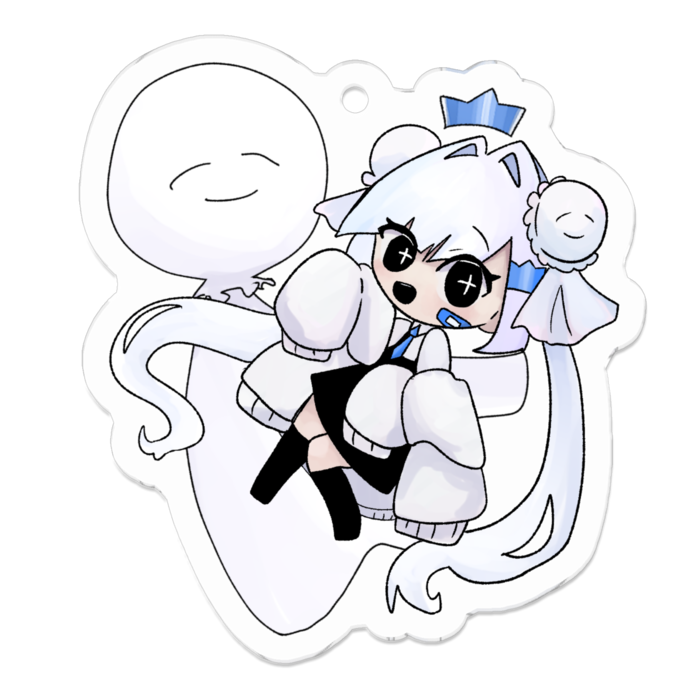 アクリルキーホルダー - 50 x 50 (mm)